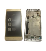 Lenovo K5 Plus Lcd Ekran Çıtalı Full Servis Ekran A6020a46 (Beyaz - Beyaz)