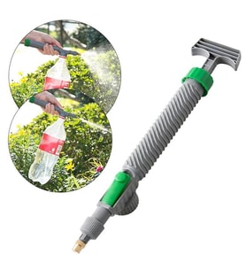 SN-24910 Ayarlanabilir Basınçlı Su Köpük Püskürtme Başlığı (Tüm Pet Şişelere Uyumlu)