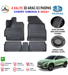 Chery Omoda 5 3D Paspas Havuzlu Pro 2019 Sonrası