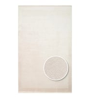 Hoom Rugs Como NAP 02 Beige Viskon & Floş Sık Dokuma Modern Salon Halısı (Bej)