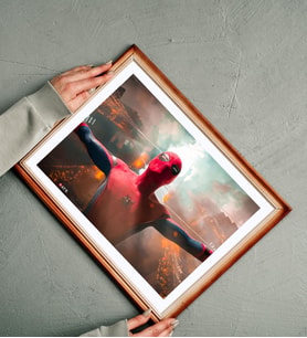 Spiderman Metal Poster Metal Tablo Metal Üzerine Baskılı Metal Poster Ev Duvar Dekorasyon