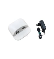 Çalışma Masası için Masa Üstü Usb Şarj Cihazı Beyaz Adaptör Dahil