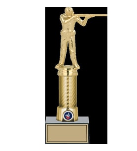 ODAK KUPA - Figürlü Kupalar - Atıcı Figürlü Kupalar FG-008 C - 29 cm