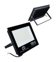 Powermaster 150 Watt 220 Volt 6500K Işık Açısı Siyah Slim Kasa Beyaz Led Projektör Lamba Dış Mekan Aydınlatma