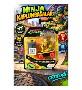 TU812001 TMNT Ninja Kaplumbağalar Kaykay Figürü - 71052