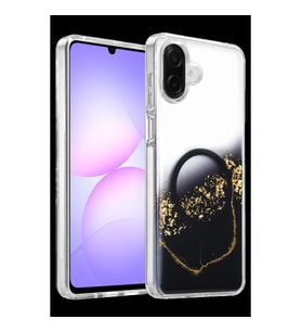 Onegif Samsung Galaxy A07 4g Lotus Simli Magsafe Kapak - Siyah
