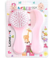 Lionesse Bebek Fırça Seti (LNS:2010) (Pembe)