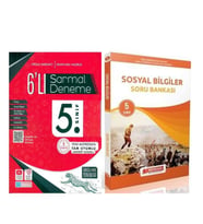 Evrensel İletişim 5. Sınıf 6 lı Sarmal Deneme ve Referans Sosyal Bilgiler Soru Bankası Seti 2 Kitap