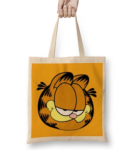 Garfield Face Bez Çanta Uzun Saplı