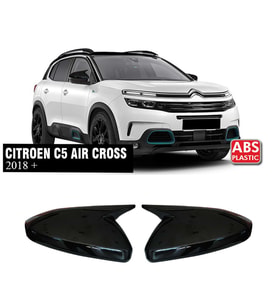Citroen C5 Aircross Batman Yarasa Ayna Kapağı Piona Black ABS 2018+