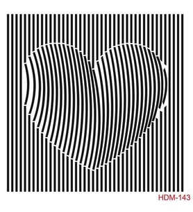 Cadence Home Decor Midi Stencil Boyama Şablonu 25x25 cm. HDM-143 