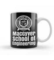 Macgyver School Of Engineering Kupa Bardak Porselen
