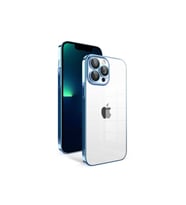 Apple iPhone 13 Pro Max Uyumlu Kılıf Kamera Korumalı Renkli Çerçeveli Zore Garaj Kapak