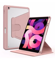 Microsonic Apple iPad 10.2'' 8. Nesil Kılıf (A2270-A2428-A2429-A2430) Regal Folio Pembe