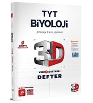 TYT Biyoloji Video Destekli Defter 3D Yayınları