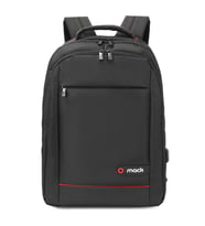 MACK MCC-006 15.6" OFFICE USB GİRİŞLİ NOTEBOOK SIRT ÇANTASI SİYAH