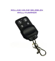 ZETEK UK43 Rolling (nice, Bft, Hiland, Faac Vb) Olabilen Fıx Akıllı Kumanda Garaj Kepenk Bariyer Kum