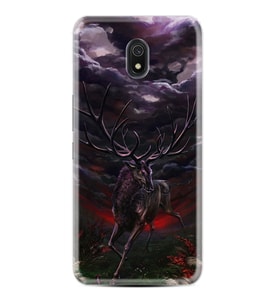 Xiaomi Redmi 8A 8 Pro 9C 9T 10C 11T Pro Kılıf Desenli Silikon Dark Deer 1786