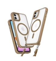 Durukar® iPhone 11 Kılıf Enka Magsafe Silikon Kılıf - Desert