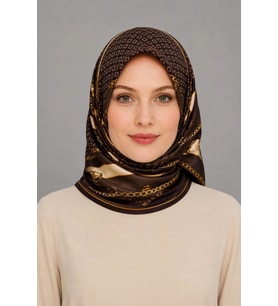Lesscarves Twill Desenli Eşarp LS2201