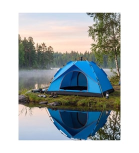 2 3 Kişilik Otomatik Kamp Çadırı Su Geçirmez Outdoor Pratik Kurulum