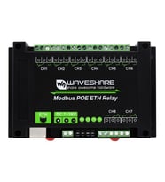 8 Kanallı Ethernet Röle Modülü Modbus RTU TCP PoE Port