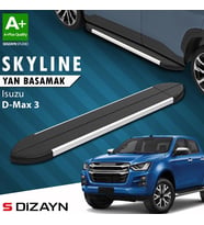 Isuzu D-Max 3 Skyline Aluminyum Yan Basamak 203 Cm 2019 Üzeri A+ Kalite