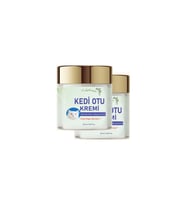 Kedi Otu Kremi 50 ml 2 Adet Kafur Ağacı Yağı İçerikli Rahatlatıcı Krem