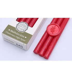Mühür Mumu Çubuk 11mmx120mm 10 lu Paket Model:649 NARÇİÇEĞİ
