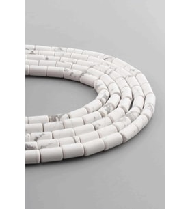 Havlit Doğal Taş Silindir Kesim 5x8mm Dizi
