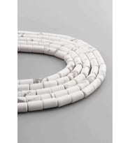 Havlit Doğal Taş Silindir Kesim 5x8mm Dizi