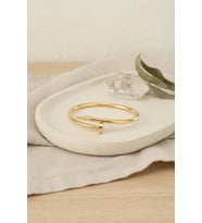 316L Çelik Gold Renk Çivi Model Bileklik