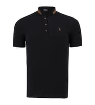 T8598 DEWBERRY ERKEK T-SHIRT-SİYAH