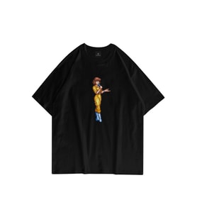 Trendiz Unisex April O'Neil Ninja Turtles Siyah Tshirt