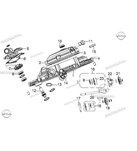 MONDİAL RX3 ENDURO YAĞ POMPA DIŞ ROTORU ORJ