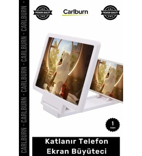 Özel Üretim Cep Telefonu Video İzleme Sinevizyon Etkili Katlanır Taşınabilir Telefon Ekran Büyüteci