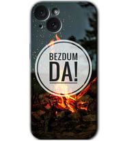 İphone 15 Plus Kılıf HD Desen Baskılı Kılıf - Bezdum Da