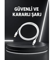 Dayanıklı TPE Lightning Kablo – 30W Hızlı Şarj ve Veri Transferi