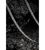 Barlı Forsa Model Gümüş Zincir 3,40 Mm Genişlik