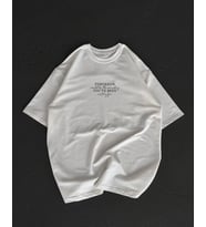 Kadın Baskılı T-Shirt Kısa Kol Bisiklet Yaka Oversize Rahat Kalıp Günlük Tişört - Beyaz
