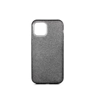 Apple iPhone 12 Mini Uyumlu Kılıf Zore Shining Silikon (Siyah)