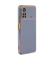 Xiaomi Poco X4 Pro 5g Kılıf Volet Silikon - Mavi