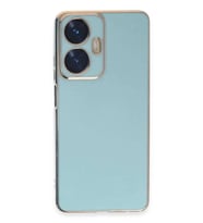 Realme C55 Kılıf Volet Silikon - Açık Yeşil
