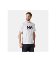 Helly Hansen Hh Logo T-Shırt  Erkek Beyaz