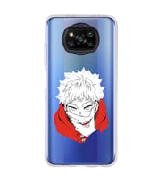 Poco X3 PRO / X3 NFC Uyumlu İtadori Tasarımlı Şeffaf Telefon Kılıfı