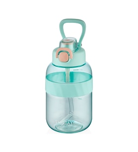 SHOTAY PİPETLİ TRITAN MATARA TURKUAZ 1000 ML.