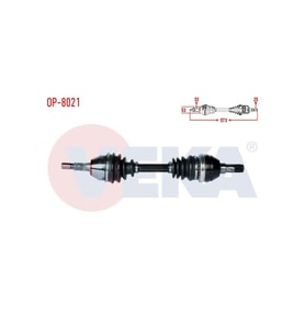 Komple Aks Sol On Opel Astra H 1.3 Cdtı Uzunluk 573mm 2004-2010 (Standart)