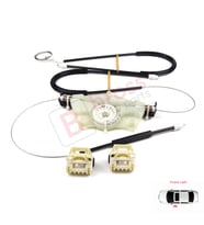 VW New Beetle C1 1C1 1997-2011 3-Kapı HB 1CM898655 İçin Elektrikli Ön Sol Kapı Cam Kriko Tamir Seti
