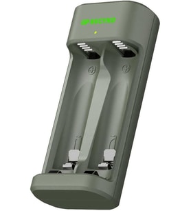 E221 USB ŞARJ CİHAZI (Pilsiz Model) 2 Kanallı hem AA hemde AAA şarjlı piller için