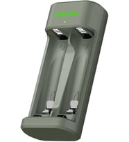 E221 USB ŞARJ CİHAZI (Pilsiz Model) 2 Kanallı hem AA hemde AAA şarjlı piller için